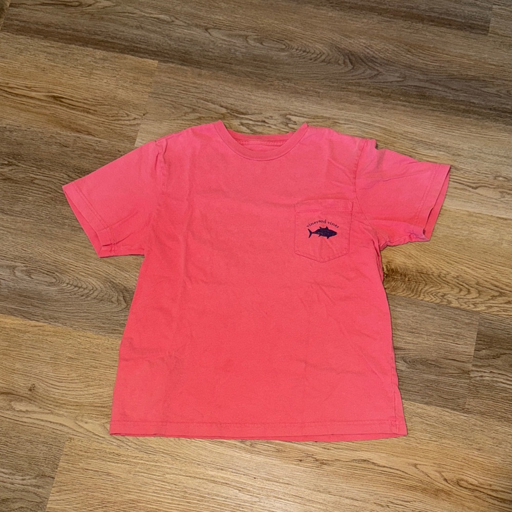 LOWEST PRICE! Unisex Vineyard Vines short sleeve pocket tee size Youth Large